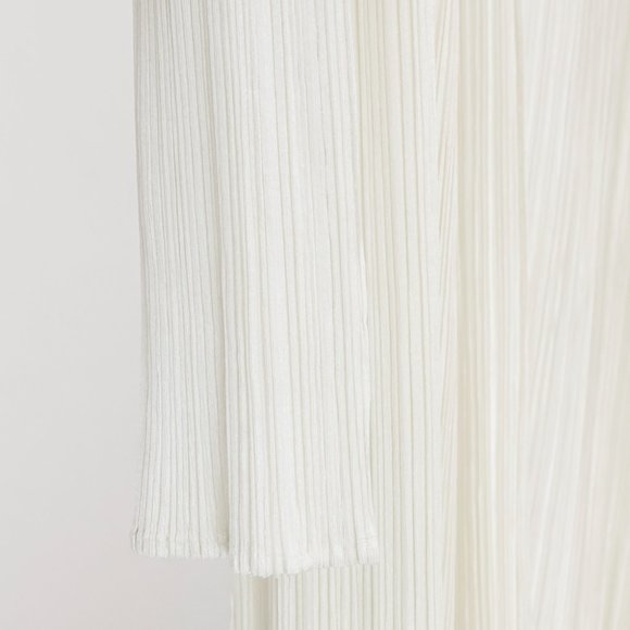 Issey Miyake Pleats Please White Pleated Cardigan - Picture 7 of 10